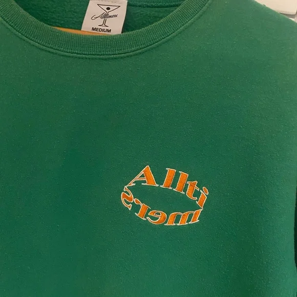Altimers crewneck (green size medium) - Picture 2 of 2